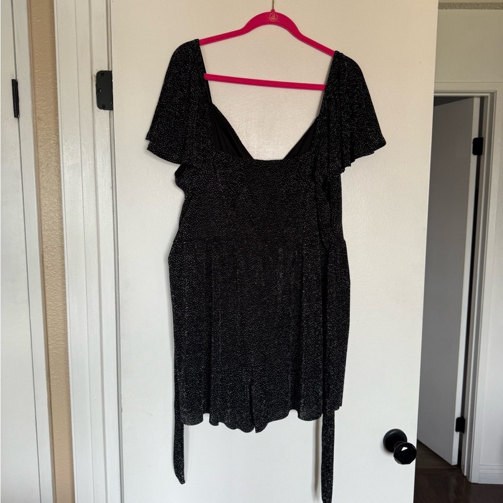 EXPRESS PLEATED SHIRT ROMPER XL NWT - Picture 5 of 7